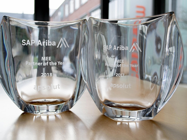 apsolut 'SAP Ariba Partner of the Year' in the MEE region, again!