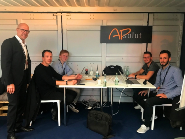 apsolut team takes part in the SAP Connect Hackathon in Düsseldorf