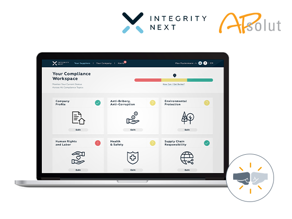 apsolut and IntegrityNext announce partnership